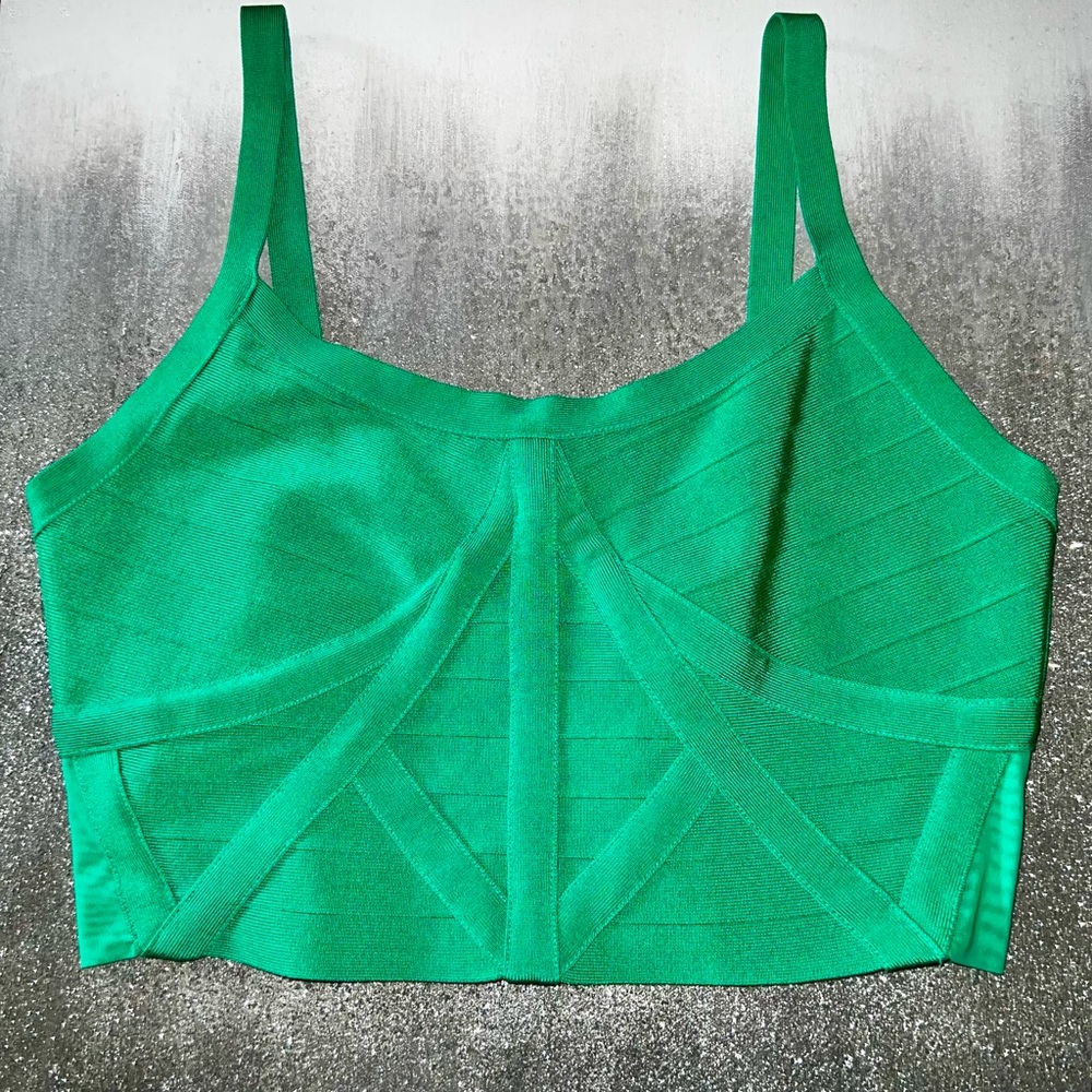 Guess by Marciano Green Crop Top